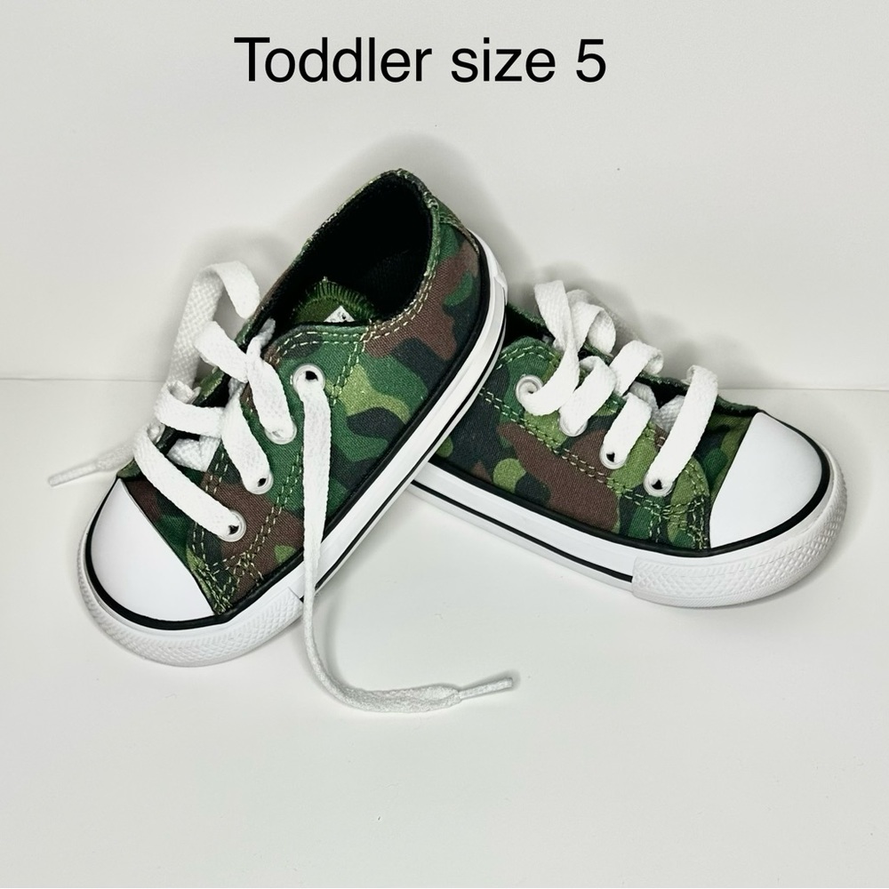Toddler Camo CONVERSE 5c